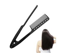 Electric Hair Straightening Comb - Ionic Heated Brush for Frizz Free Styling | Fast Heat Ceramic Comb with Temperature Control, Anti-Scald Protection, Smooth Salon Finish Tool for Home 9.65 in
