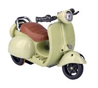 Electric Hamster Toy - Figurine Automatique Animal Riding, Mini Vélo de Batterie | Accessoire PET Scooter Interactif, Dispositif de Divertissement Musical, Jeu de Roue de Mouvement Rongeurs Petit