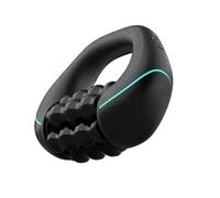 Electric Handheld Rolling Massager, Rechargeable Deep Tissue Muscle Massager for Back, Legs and Shoulders, 3-Speed Portable Body Roller for Pain Relief and Muscle Recovery (Brushless Motor)