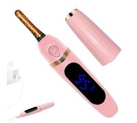 Electric Heated Curler, Rechargeable Styling Tool, Heated Curling Device with Gentle Heat Design, Beauty Tool with Long-Lasting Curl Effect, Compact Makeup Accessory for Women Girls Travel Home Use