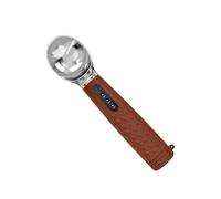 Electric Heated Ice Cream Scoop Rechargeable - Zinc Alloy 18.7x4.5x3.7cm 2600mAh Type C 3 Temp 120-160°F - Quick Heat Scoop For Hard Ice Cream - Kitchen Tool