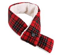 Electric Heated Neck Scarf, Classic Plaid Neck Wrap for Women and Men, Adjustable Heating Pad, Warm Accessory for Backpacking, Mountaineering, Cold Weather Protection, 31.5x3.94in