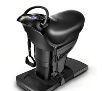 Electric Horse Riding Machine, Home Fitness Equipment with LCD Screen, 330 Lbs Weight Capacity, 20 Resistance Levels, 3 Smart Modes, Bluetooth Connection, for Spacious Areas At Home
