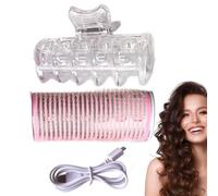 Electric Hot Rollers | Self-adhesive Curlers | Hair Curling Tools | Portable Hair Rollers | Medium Hair Curlers | Portable Stylish Curling Rollers for Medium Hair, Girls