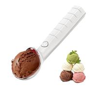 Electric Ice Cream Scoop - Écolier automatique en acier chauffé, auto-mélange, design à libération rapide, outil de dessert portable | Metal Ice Cream Scoop Kids Seniors Home Party Sandwich Cookie