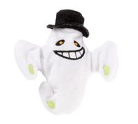 Electric Interactive Cat Toy, Touch Activated Halloween Ghost Doll with Wing Flapping Sound, 6.3x5.12x1.57 Inches Scratch Resistant Pet Exercise Toy for Kitten Small Medium Large Cats Indoor Play