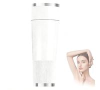 Electric Intimate Hair Trimmer, Rechargeable 2-in-1 Bikini Trimmer for Women, Electric Intimate Trimmer Body Groin Hair Razor, Electric Razor for Legs, Underarms & Face (White)