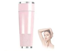 Electric Intimate Hair Trimmer, Rechargeable 2-in-1 Bikini Trimmer for Women, Electric Intimate Trimmer Body Groin Hair Razor, Electric Razor for Legs, Underarms & Face (Pink)