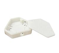 Electric Junction Box - 3 Way Terminal Case, Outdoor Junction Box with Weatherproof Design, Safe Electrical Wiring Enclosure, Easy Install Power Distribution and Connection