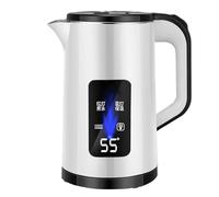 Electric Kettle Stainless Steel, Fast-Boiling Instant Water Boiler for Family, Kitchen, Bedroom, Tea, Coffee, Hot Drinks, Home Gatherings & Everyday Use