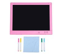 Electric Kids Writing Board, LCD Drawing Tablet with Music and Light, Eye Protection Graffiti Pad for Ages 3+, Includes 4 Pens and Cleaning Cloth for Home Travel Use