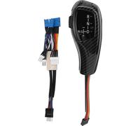 Electric LHD Bouton de changement de vitesse automatique à LED -Kit de modernisation pour BMW E46 E60 E61 Refit F30 Stylecarbon Faser Textur