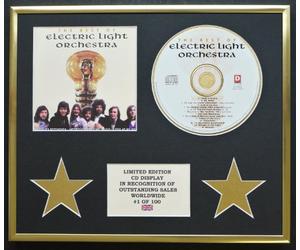 ELECTRIC LIGHT ORCHESTRA/CADRE CD/EDITION LIMITEE/CERTIFICAT D'AUTHENTICITE/THE BEST OF