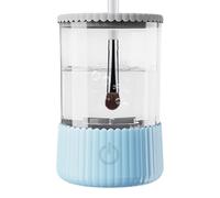 Electric Makeup Brush Cleaner, Automatic Brush Washer Dryer, 5.91x3.54 Inches, Fast Cosmetic, Brushes Cleaning Machine for Makeup Tools and Sponges (Multicolor)
