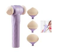 Electric Makeup Sponge, Authentic Vibrating Blender, Soft Makeup Blending Tool, Electric Cosmetic Sponge Applicator for Foundation Concealer Cream Professional Daily 1,2 x 3,1 po