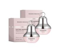 Electric Massage Polypeptide Eye Cream, Eye Cream with Red Light for Dark Circle, revivre la crème de massage des yeux légers pour les ridules fermes et lisses pour les yeux (2pc, 50g)