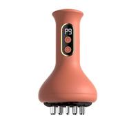 Electric Meridian Brush Cupping Massager Microcurrent Hot Compress Scraping Lymphatic Drainage Machine Fat Burner