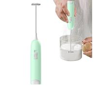 Electric Milk Frother - Beverage Whiskers, 1 Piece Battery Mixers For Latte Foaming, Handheld Agitators With Rapid Motor, Kitchen Appliances, Portable Stirrers For Coffee, And Macchiatos