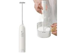 Electric Milk Frother, PP Material Build, Automatic Coffee Foamer, Multifunctional Handheld Design, Multiple Color Options, Perfect For Latte, Cappuccino, Hot Chocolate