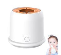 Electric Milk Shaker - 4.25x4.84x4.84in Formula Mixer, ABS Formula Dispenser, 1200mAh Rechargeable Bottle Blender, Silent Bubble Free Device | Portable Milk Maker For Smooth Feeding Preparat