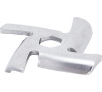 Electric Mincer Blade Croix en acier inoxydable Plaque d'affûtage Accessoires de rechange