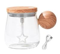 Electric Mixing Cup, Rechargeable Drinkware with Automatic Mixer, 400ml
