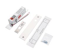 Electric Mortise Lock with Time Delay and Low Temperature Bolt, Electric Deadbolt for Wooden Glass Metal Fireproof Doors, Ultra Low Power NC Fail Safe Lock with 500000 Cycle Durabi