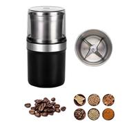 Electric Multi-Use Cup Grinder, electric Coffee Blade Grinders, Removable Cup, Stainless Steel (Double blade cup,Australian)