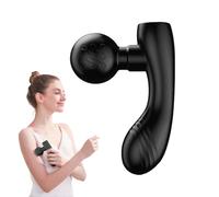 Electric Muscle Massager Device - Relief Tool for Back Neck Shoulders Recovery | Head Design with Strong Vibration Modes, Portable Body Care Equipment for Home Office Gym Travel Use
