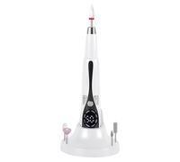Electric Nail Buffer, 3-Speed Nail Polisher, Cordless Rechargeable Manicure Tool, 5.2x0.91 inches LED Display Fingertip Shaping Device, Ideal for Travel, Home and Beauty Routine