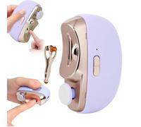 Electric Nail Clipper, 2 in 1 Electric Nail File,Ponçage Automatique Des Ongles,Pas De Bruit, Opération à Une Touche, Lime à Ongles Portable Pour Enfants, Personnes âGées Et Adultes