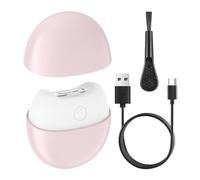 Electric Nail Clipper - 2 Speed Quiet Trimmer for Safe Manicure Pedicure | ABS Body with Built In LED Light, Automatic Clipping System, Nail Scraps Storage Case for Women Men Seniors Children