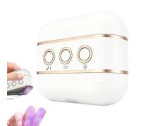 Electric Nail Clipper, 3-Speed Polishing Grinder 2-in-1 Fingernail Trimmer With LED Light For Adults, Home, Travel, Care, Polishing