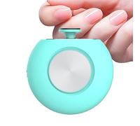 Electric Nail Clipper, Battery-Powered Nail Cutter, Safe and Easy to Use 2.76x2.76x0.94 In, Compact and Lightweight, 1-Pack, Portable Fingernail Trimmer and Polisher for Men, Women