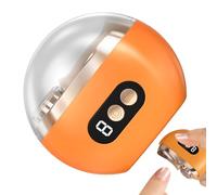 Electric Nail Clipper, USB Rechargeable Fingernail Cutter, 2.95x3.35 Inches 3-Speed Settings with LED Light, Compact Trimmer Ideal for Home, Salon, Elderly, Seniors, Travel Use