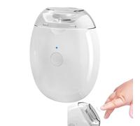 Electric Nail Clipper with 3 Speeds & LED Light - Gentle Contact-Activated Filing for Safe, Effortless Trimming, Rechargeable Portable Design for Kids, Adults & Travel