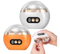 Electric Nail Clippers, 2026 Versatile Silent Electric Nail Scissors, Nail Care with LED Light, Electric Nail File for Elderly Adults (A)