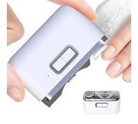 Electric Nail Clippers For Adults - 8.1x3x5.6cm Electric Nail Clipper With Polishing, Electrics Nailing Trimmer, Cutter Toenail Clippers With Nails Scraps Storage, Ight, Safety Electricsd Fingernail