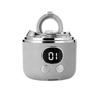 Electric Nail Clippers for Seniors, LED Light Rechargeable Fingernail Cutter, Smart Automatic Trimmer with Safe Precision Grinding, Portable Grooming Tool for Kids Adults Men Women Home Travel