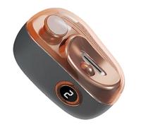 Electric Nail Clippers for Seniors, USB Rechargeable Fingernail Trimmer, LED Nail Clippers with 3-Speed Settings & Scraps Storage, Safe & Gentle for Elderly, Baby Care, Travel, Home Use