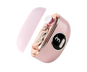 Electric Nail Clippers - Grinder automatique réglable, 3 vitesses LED, affichage numérique, rechargeable Nail Trimmer with Scrap Collector, Smooth Precise Polisher Attachment | For Adults Women Men
