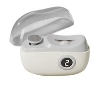 Electric Nail Cutter - 4.33 Inch Automatic Nail Grinder | 3 Speed Grinder Trimmer - Three Speed Nails Polisher with Built in Light for Adults Kids Children Home Manicure Pedicure