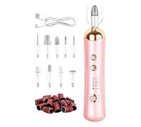 Electric Nail Drill Kit - Portable Cordless Electric Easy Filer | Pedicure Drill Kit,for Manicure Pedicure Filing Shaping Buffing Polishing Women Girls Home Indoor Outdoor Party Travel