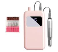 Electric Nail File, Nail Drill Machine, 45 Speed Precise Gel Removing Manicure Tool with Adjustable Speed Control, Portable Trimmer Set for Acrylic Gel Care, Professional Salon Home Travel Care