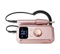 Electric Nail File - Rechargeable LED Digital Display Waist-Clip | Professional Nail Drill 13x4.8x19cm For Home Salon Beauty Traveling Holidays Women Girlfriend