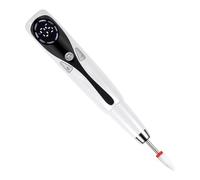 Electric Nail File, Rechargeable Nail Polish, 3 Mode Adjustable with LED Display, Cordless Manicure Pen, Fingernail Shiner & Polisher for Women, 5.2x0.91 Inches