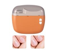 Electric Nail Trimmer - 2 Speed Manicure Grinder | 12x4cm Professional Nail Care Tool with Polishing, Filing, Ergonomic Aluminum Handle with LED Light, Salon and Home Pedicure Kit