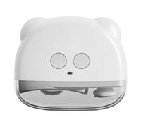 Electric Nail Trimmer for Children, 2-In-1 Safety Fingernail Trimmer, Portable Nail Clippers, Nail Trimmer with Nail Scraps Storage, 3 Modes Adjustable Speeds Nail Trimmer