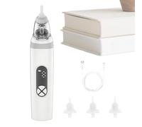 Electric Nasal Aspirator - 3-Level Washable Quiet Suction | Air Pump+silicone Strong Nose Cleaner For Boys Girls Children, Safe And Gentle Device For Home And Family Use