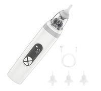 Electric Nasal Aspirator, Powerful Nose Cleaner Device, Compact Infant Cleaner with Quiet Motor, Soft Silicone Tip Aspirator, Care Tool with Design, Nasal Aspirators for